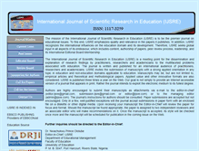 Tablet Screenshot of ijsre.com